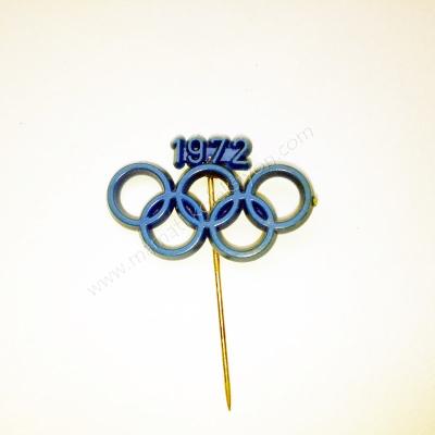 1972 Olimpiyatları plastik rozet Spor Rozetleri - 